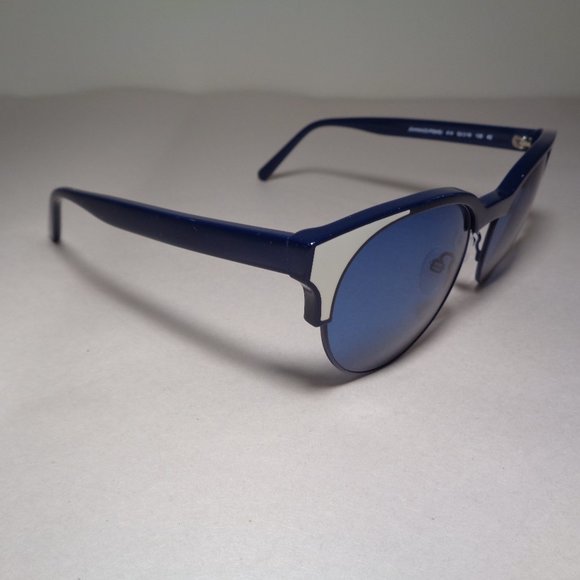 Diane von Furstenberg JOHANA DVF854S Navy New Women\'s Sunglasses main image 7